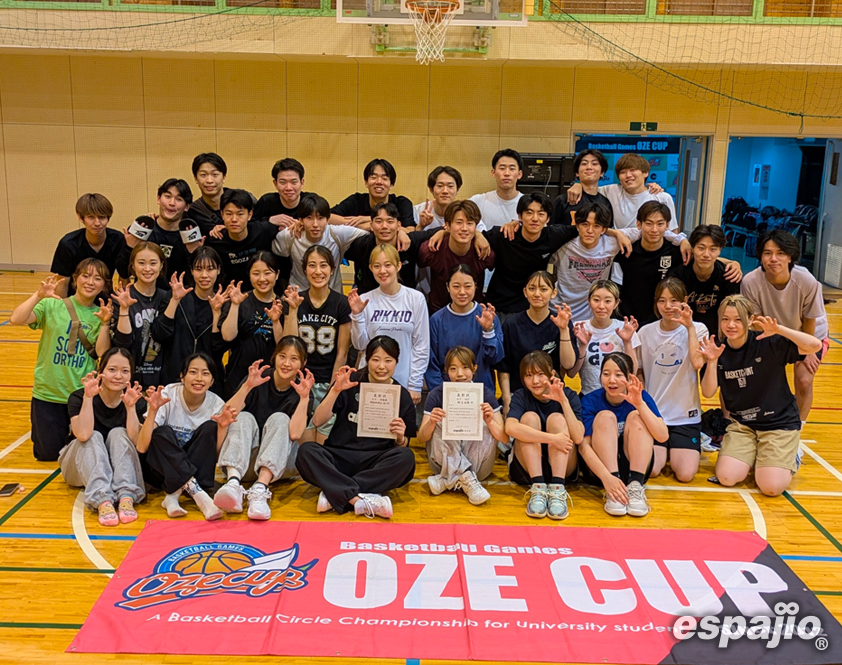 Basketball Games 2026 espajio OZE Spring CUP 5th STAGEー女子準優勝　GRAMPUS(A)