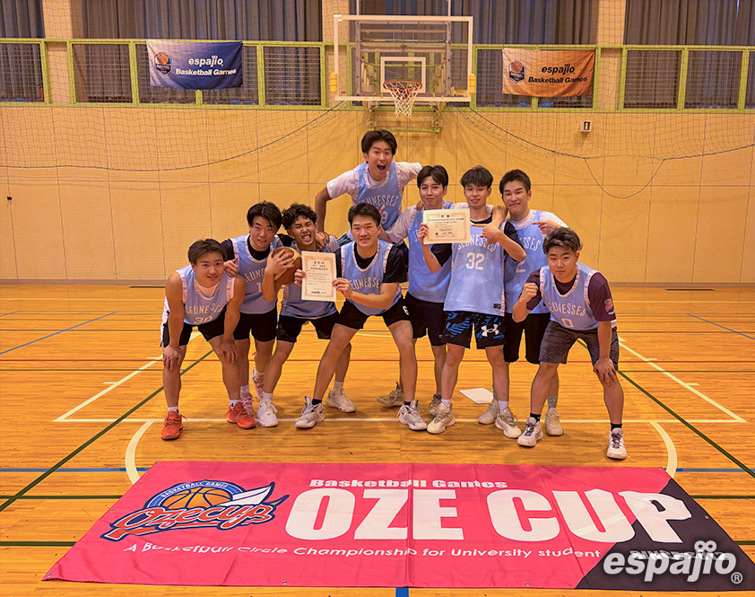 Basketball Games 2026 espajio OZE Spring CUP 4th STAGE ー男子準優勝 JEUNESSES(A)