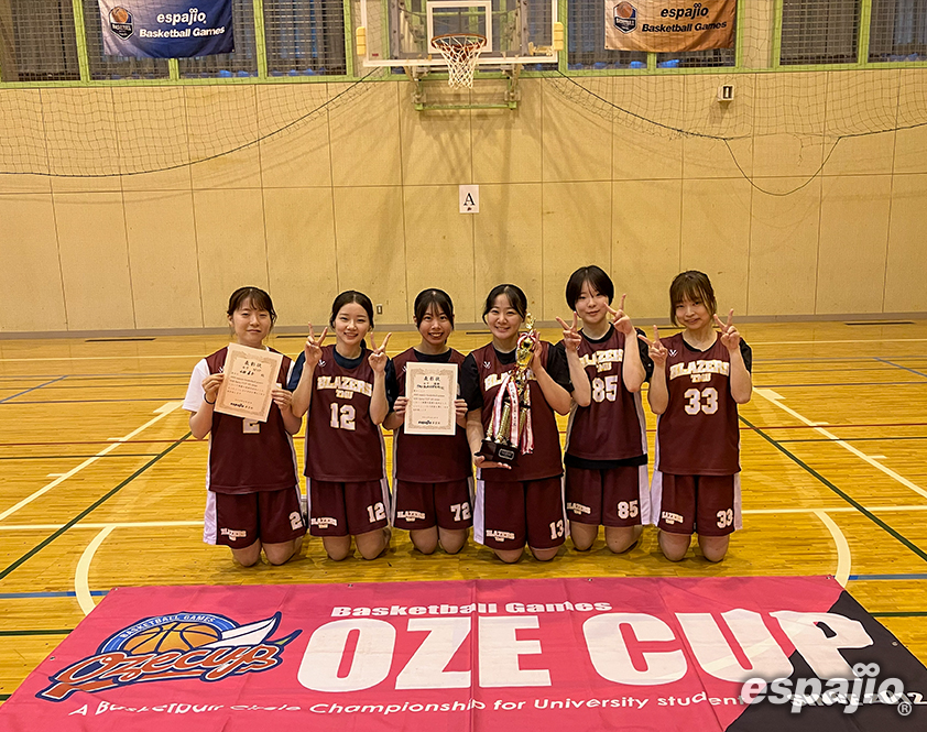 Basketball Games 2026 espajio OZE Spring CUP 4th STAGE ー女子優勝 TMU BLAZERS(A)