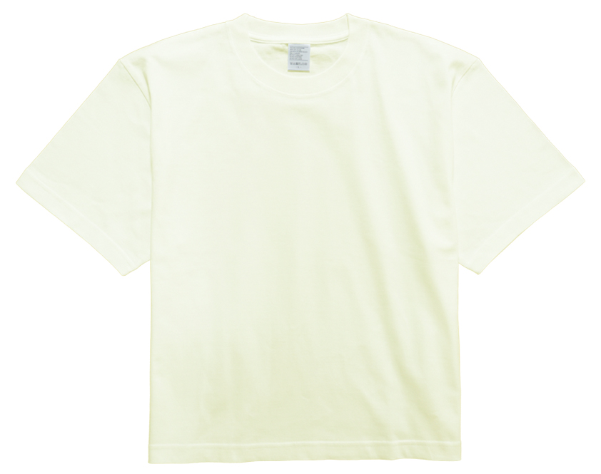 5.6オンス ハイグレードコットンクロップドTシャツJ6500C_オフホワイト