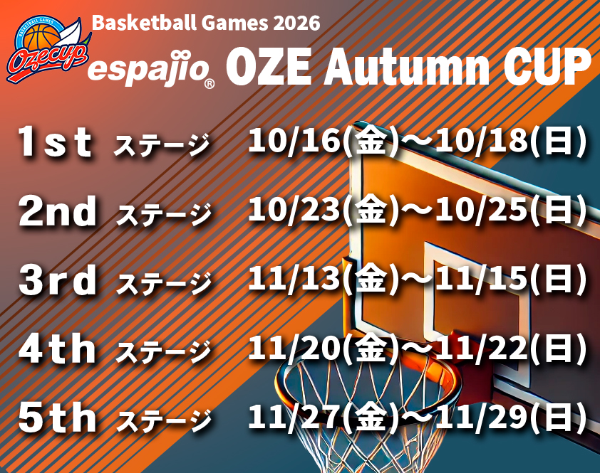 バスケ大会 2026尾瀬カップ秋大会アイキャッチ