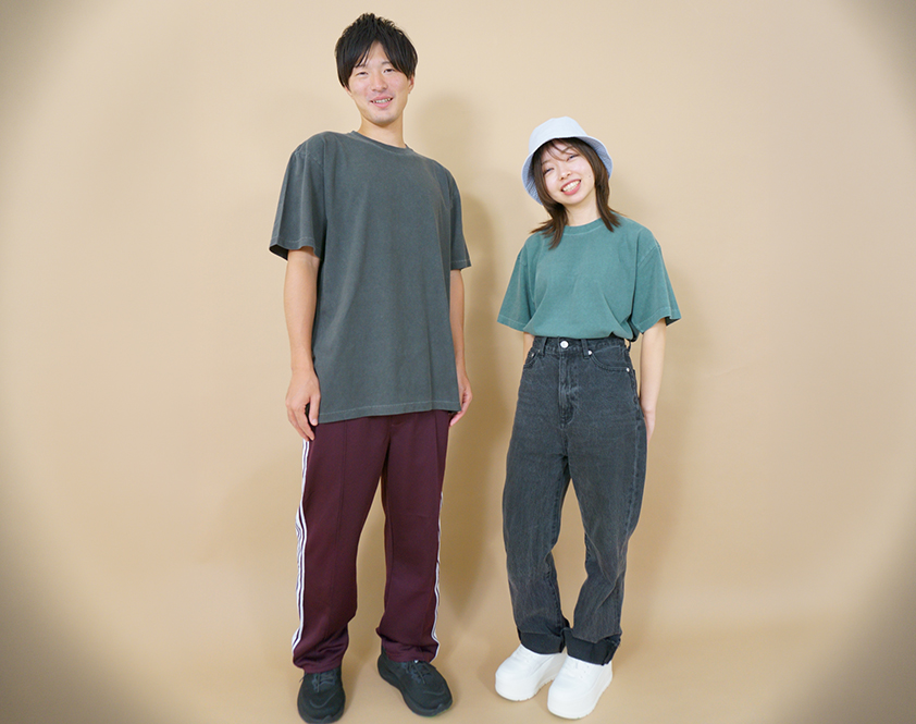 5.6オンス ハイグレードコットンガーメントダイTシャツsub2