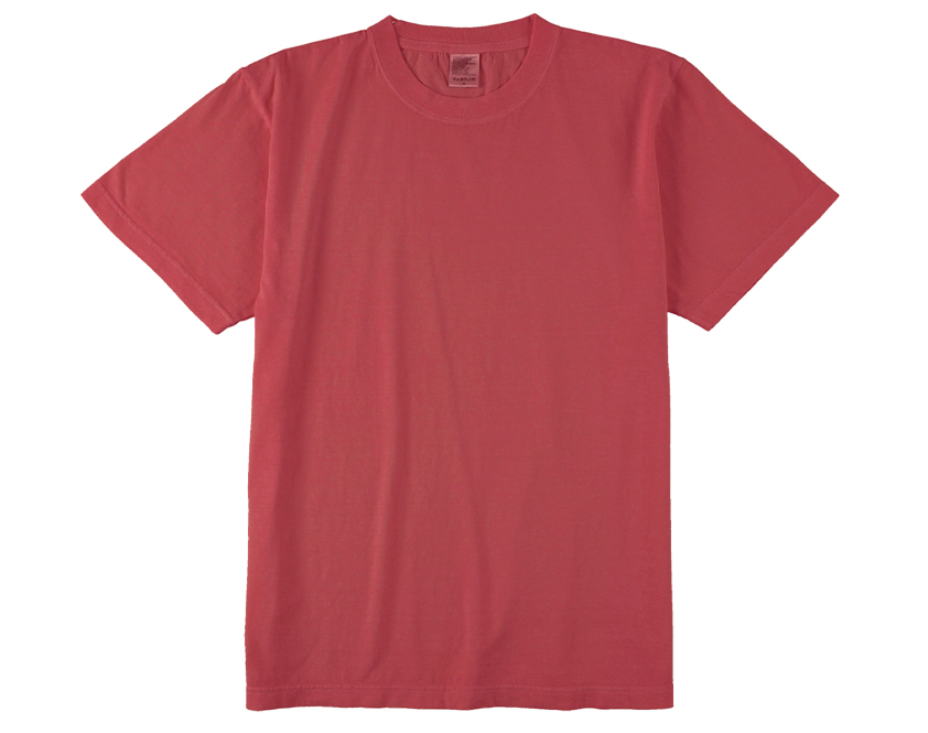 5.6オンス ハイグレードコットンガーメントダイTシャツJ6900_ヴィンテージレッド