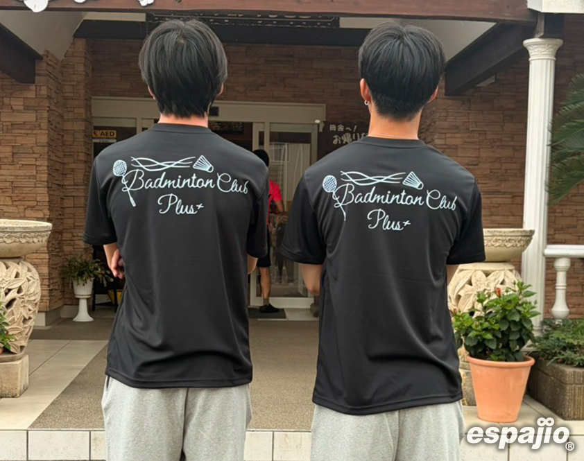 東海大学plus+様オリジナルTシャツ着用お写真背面