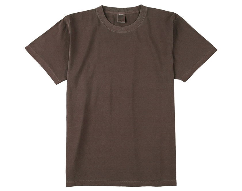 5.6オンス ハイグレードコットンガーメントダイTシャツJ6900_ヴィンテージブラウン