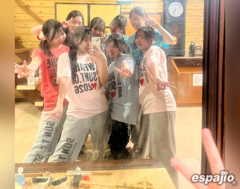 学習院大学SUN T.C. 様オリジナルドライTシャツ着用お写真