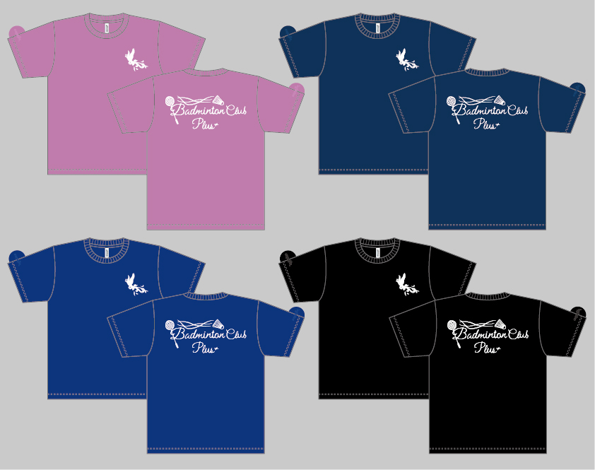 東海大学plus+様オリジナルドライTシャツ4種デザインアップ