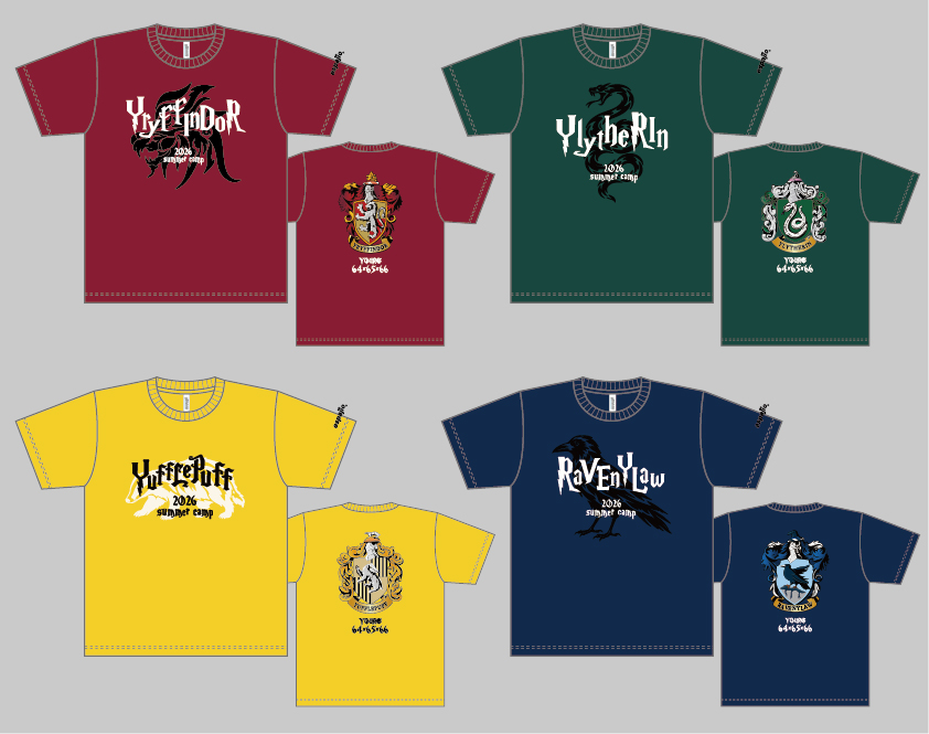 早稲田大学ヤング庭球同好会硬式部様オリジナルTシャツデザイン