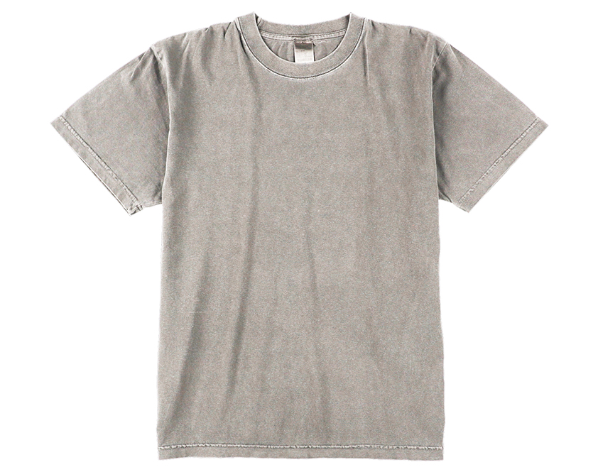 5.6オンス ハイグレードコットンガーメントダイTシャツJ6900_ヴィンテージグレー