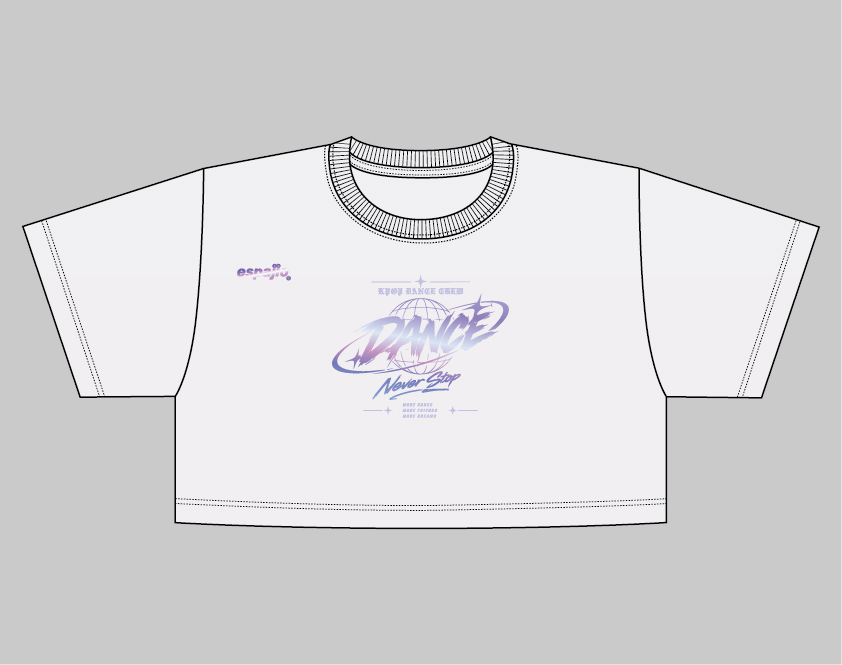 ハイグレードコットンショートTシャツサンプルデザインホワイト