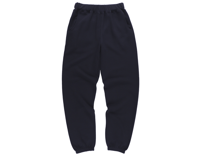 J8600裏毛スウェットパンツ(ポケット付)_navy