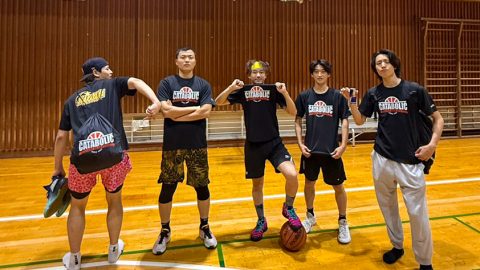 東海大学CATABOLIC様Tシャツ＆ランドリーバッグ着用お写真