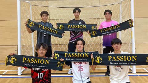 北里大学TRAINEES様オリジナルマフラータオル集合お写真