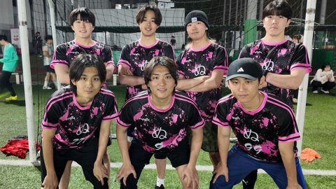 芝浦工業大学ぬ様フットサルユニフォーム着用お写真チーム1