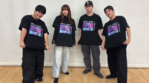 東京学芸大学@fterbeer様オリジナルデザインＴシャツ着用お写真